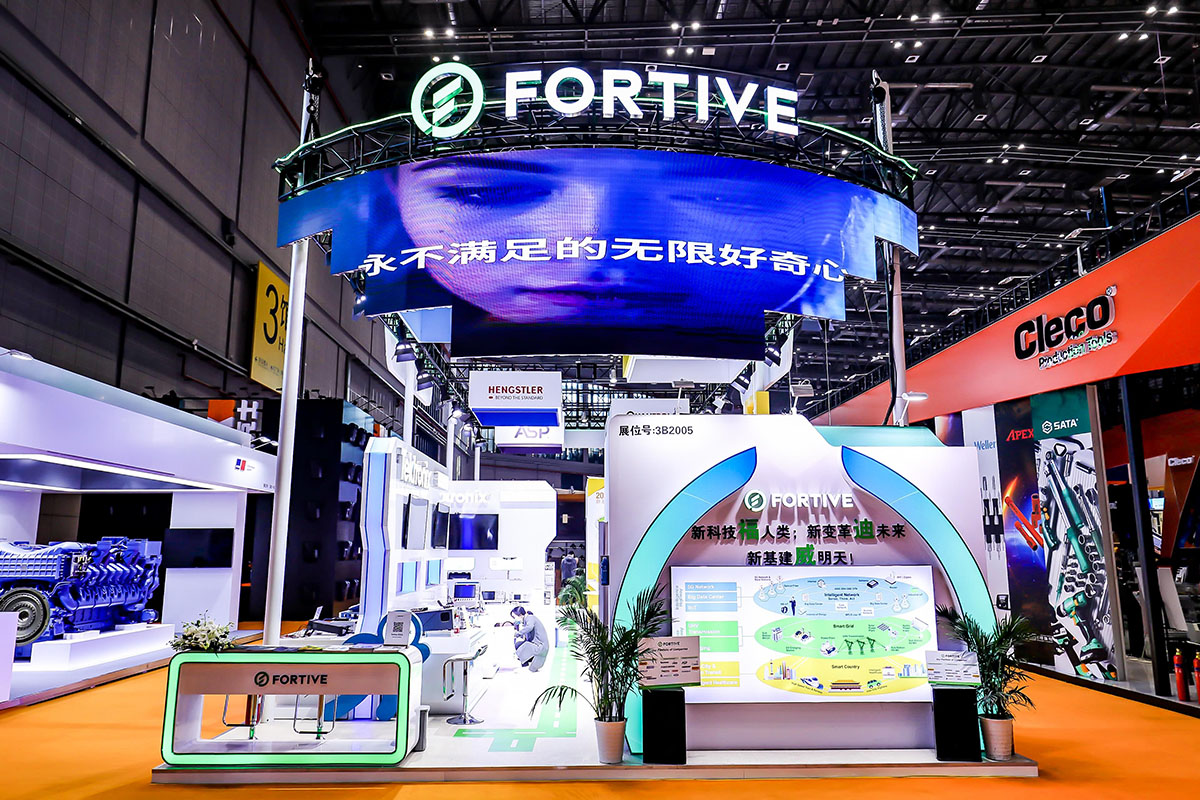 FORTIVE China International Industrial Fair (CIIF) Booth Design&Build2