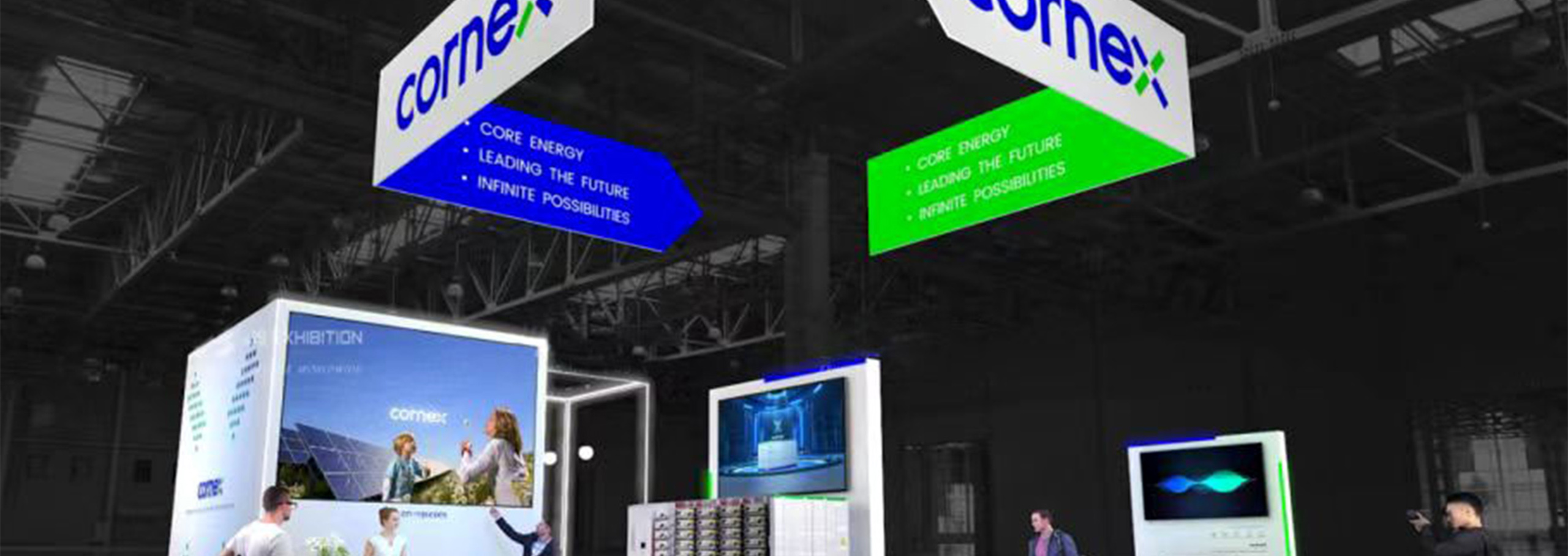 Portable exhibition stands